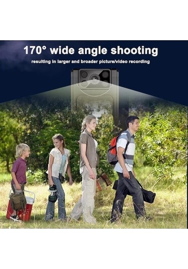 Ulzyvf Haikou Yüksek Netlik Wifi Video Kamera, Kompakt Klipsli Kızılötesi Gece Görüşlü Taşınabilir Aksiyon Kamerası Siyah Siyah