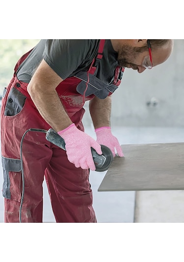 Ccgloball 3 Çift Kesilmez Eldiven, Şeffaf Silikon, Kaymaz Ve Aşınmaya Dayanıklı, Bahçe Işleri, Mutfak Mavim