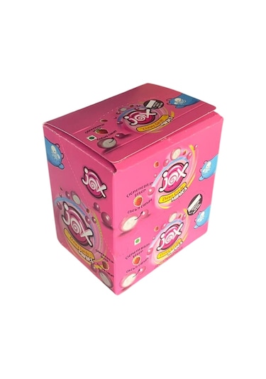 Jox Minies Çilek Aromalı Ekşi Şekerleme 10 Gr 24 Adet