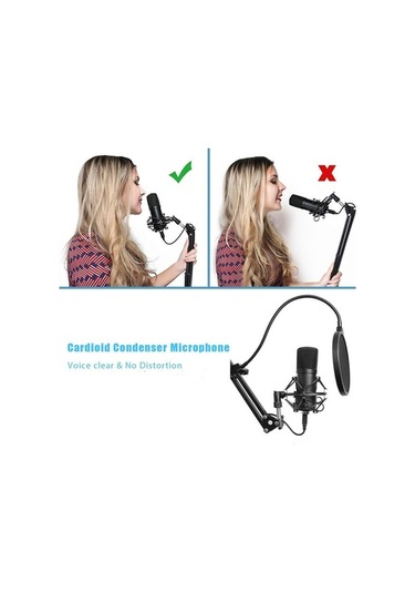 Wondernest Usb Usb Seti Ses Nb35 Mikrofon Mikrofon Kondenser Kayıt Kartı Dahili Braket Bm-700 681400054a Mt