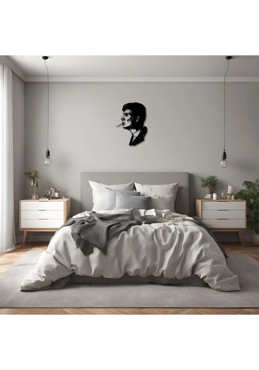 Metal Duvar Dekorasyonu Tommy Shelby Metal Duvar Tablosu Pop Art