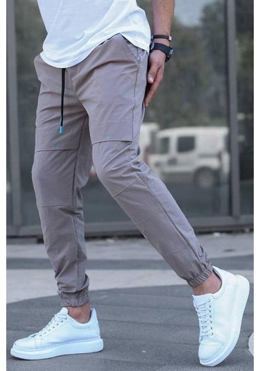 Erkek Basic Vizon Eşofman Altı 5412 Vizon