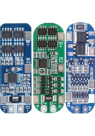 Sunshine011 Aoıcrıe 3s 10a Lityum Pil Şarj Koruma Board Aşırı Şarj Deşarj Korumalı 18650 3.7v Blue1