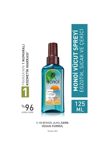 Yves Rocher Monoi Vücut Spreyi 125 ML