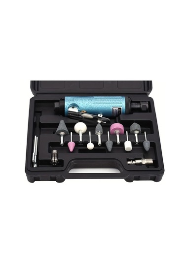 Dashanshop 15pcs Profesyonel Hava Die Grinder Seti 1 4 Ve 1 8 Collets Gravur Cila Ve Oyma Endustriyel Kullanım