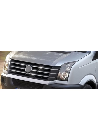 Volkswagen Crafter Ön Panjur Kromu Nikelaj 2012-