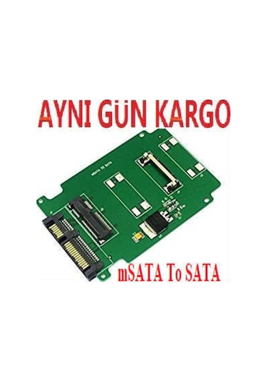 Msata (Mini Sata) Ssd To Sata 4226P Mini Pcı-E Express Adaptör Dö