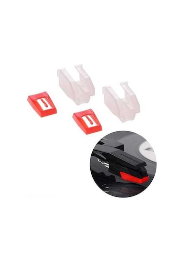 Artfulabode Evrensel Plak Çalar İğnesi - 2'li Paket, Crosley Np1/np6 Uyumlu, 3 Hızlı Destekli