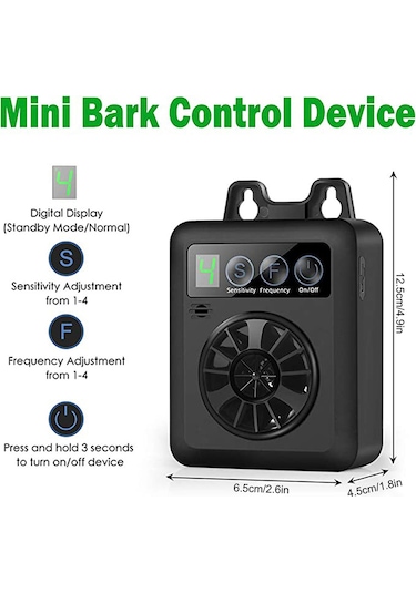 Geeroyoo Akıllı Ultrasonik Köpek Susturucu: Otomatik Ses Algılama Ve Şarj Edilebilir Tasarım