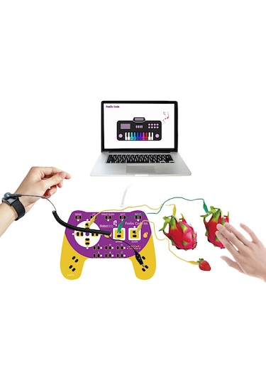 Robobloq Feelin Code İletken Nesneleri, Klavye - Touchpad Gibi Kullanın