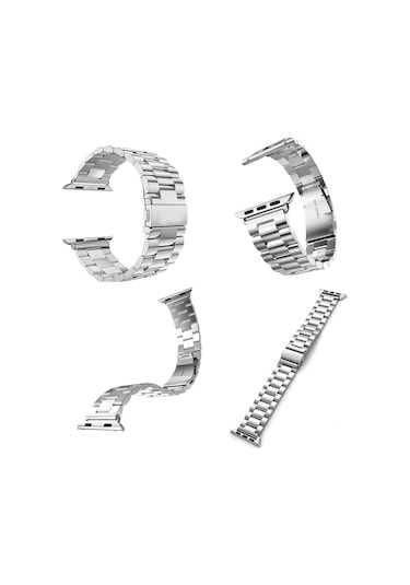 İosUyumlu 44-45-49 Mm Çelik Kordon