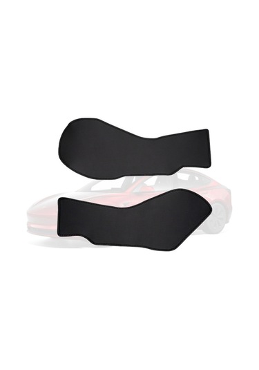 Tesla Center Konsol Tarafı Ön Anti-bick Koruyucu Ped İçin, Boyut:sürücü Yolcu İç Yan Deri