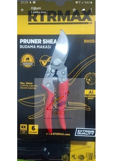 Budama Makası Rtrmax01