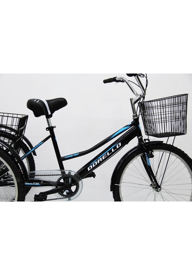 Dorello Cargo Bisikleti 3 Tekerlekli Bisiklet Siyah - Mavi