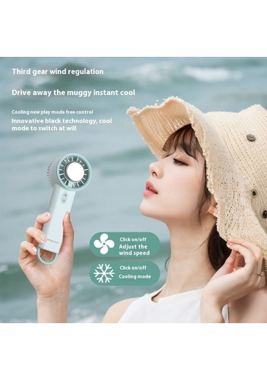 Soğutma Küçük Fan Uzun Ömürlü Mini El Fanı 5929 Camgöbeği