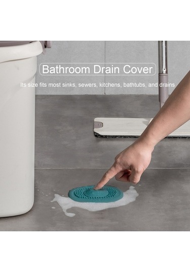 Didadodo Banyo & Mutfak İçin 2'li 1 Arada Saç Tutucu - Sarı Renk Seçenekli Renkli Sarı