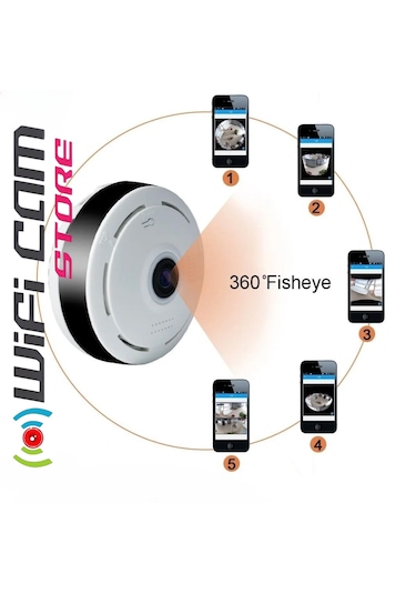 360 Görüşlü Smart Wifi Kamera