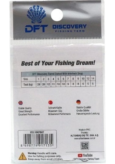 Dft Klipsli Siyah Fırdöndü No:07 1/10