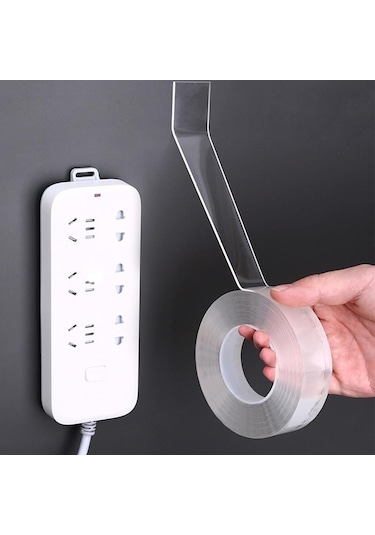 Mutfak, Banyo, Mutfak İçin Çift Taraflı Bant, Yeniden Kullanılabilir 2cm 300cm