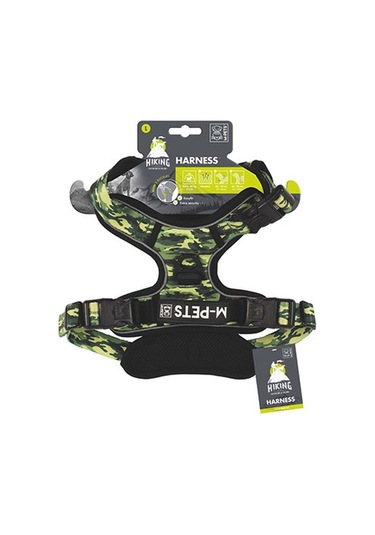 M-pets Hiking Reflektörlü Köpek Göğüs Tasması Kamuflaj Large 45-95 Cm 244-58021.03 Renkli