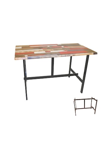 Bey Mobilya 535124814 Capella Werzalit Mutfak Masası 80 x 120 Esb - Siyah