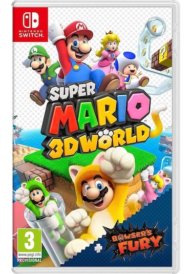 Super Mario 3D World + Bowser's Fury Nintendo Switch Oyun