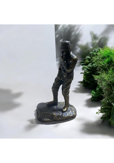 Atatürk Büstü - Bronz Görünümlü - Özel Tasarım Atatürk Biblosu