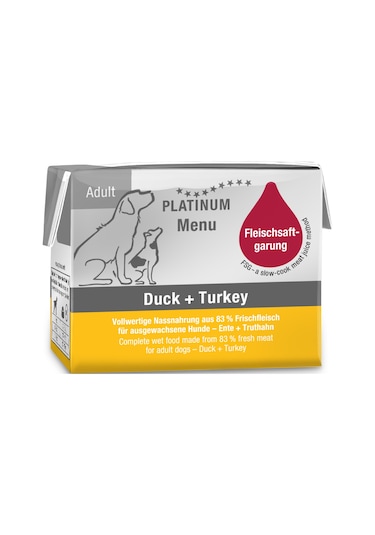 Platinum Ördekli Ve Hindili Köpek Yaş Maması 90 Gr
