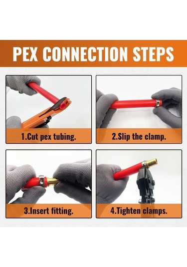 Trendooze Homyl Üç Akar Vanalar Sıkıştırma Tee Bağlantı 2,6x1,8x0,85-inç