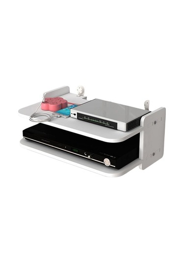 Pazly Yüzen Tv Kutusu Standı - Ayarlanabilir Dvd Rafı - Çok Renkli Set Üstü Stand Çok Renkli