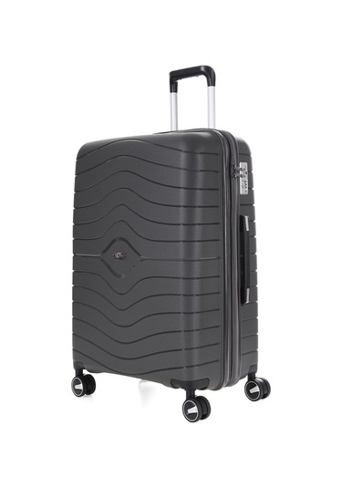 Ççs 5242 Polipropilen Körüklü Orta Boy Valiz-antrasit Antrasit