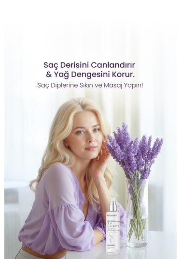 Optiderm Lavanta Suyu Canlandırıcı Ve Besleyici Tonik %100 Doğal