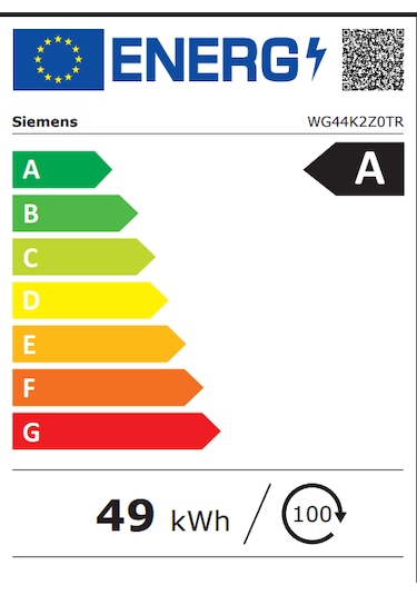 Siemens WG44K2Z0TR 9 Kg 1400 Devir Çamaşır Makinesi Beyaz