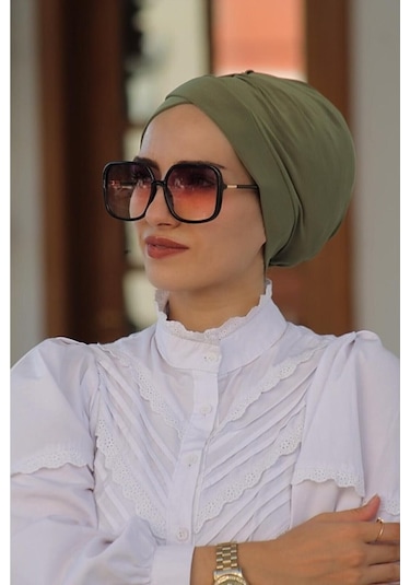 Çapraz Bone Tesettür Bone 10 Renk