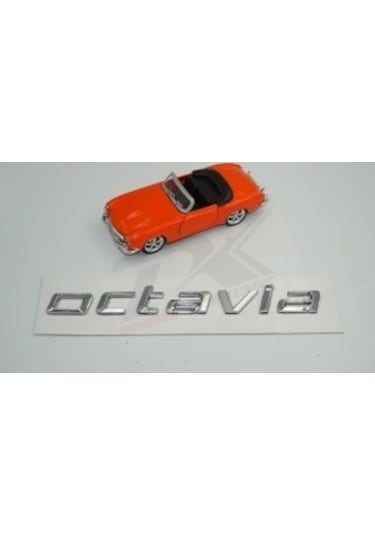 Skoda Octavia 2007-2017 Yeni Nesil Bagaj Krom Abs 3M 3D Yazı Logo