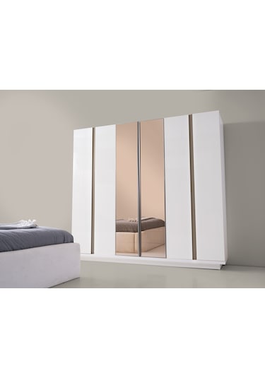 Miami 6 Kapaklı Gardırop %100 Mdf
