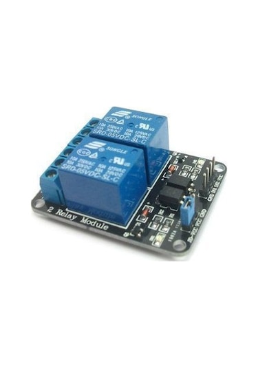 2 Way 5V Relay Module - 2'Li 5V Röle Kartı