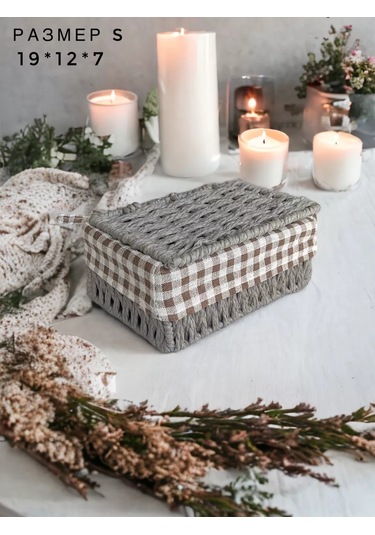 Logovo Bobrov Dokuma Saklama Sepeti 176791110 Gri