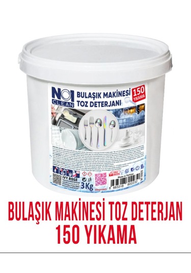Hepsi Bir Arada Bulaşık Makinesi Deterjanı 3 Kg 150 Yıkama