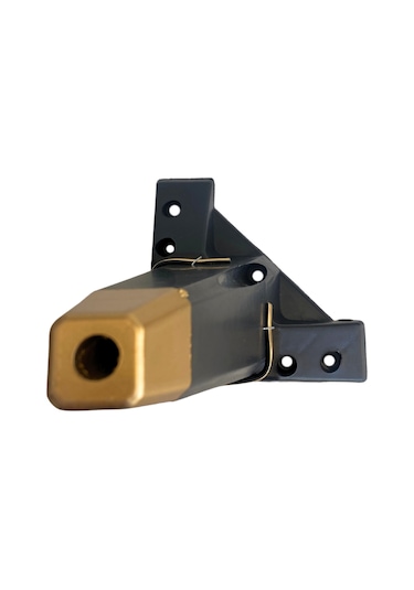 Irem Siyah Altın 20cm Plastik Ayak Mobilya Masa Ve Dolap Ayağı 20cm Siyah - Altın 4 Adet Siyah