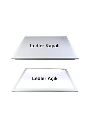 Panda Led Işıklı Çantalı Çizim Masası 50x70cm Pan910 Beyaz