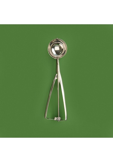 Mien Dondurma Kaşığı Metal Mien-1234 Gri - Gümüş