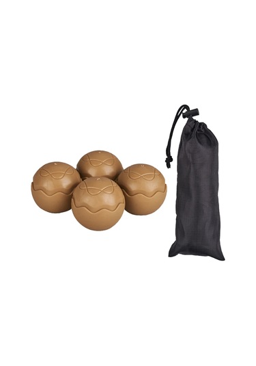 4 Adet Sandalye Sabitleyici Top Ayak Kauçuk Katlanır Sandalye Siyah