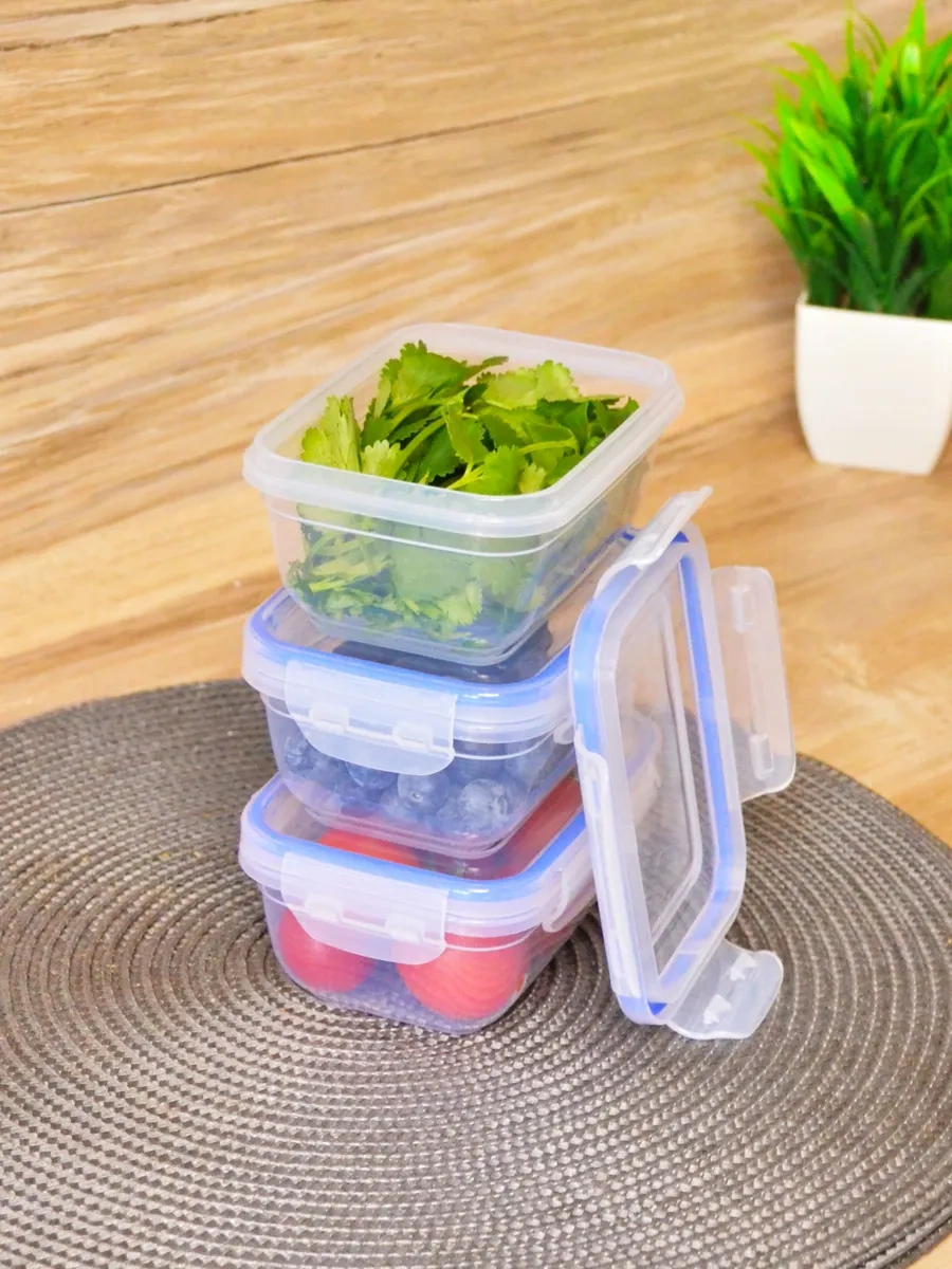 Gds Comfort 400 Ml, Hava Geçirmez Plastik Yemek Saklama Kap Seti 326905497 Beyaz