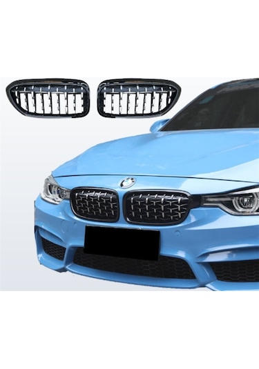 Bmw 3 Serisi F30 Ön Panjur Böbrek Diamond