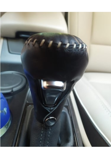 Fiesta 2008/2012 Otomatik Vites Kılıfı Hakiki Deri El Yapımı