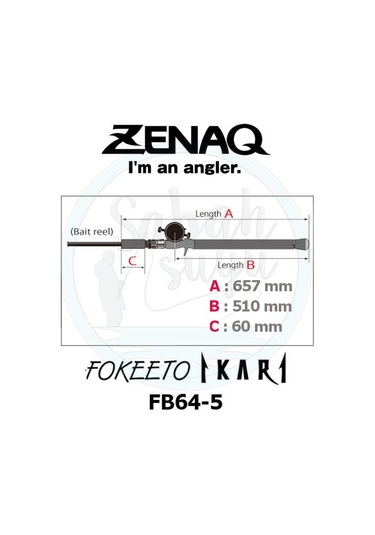 Zenaq Fokeeto Fb64-5 İkari 193Cm 210-280Gr Tetikli Slow Jigging K