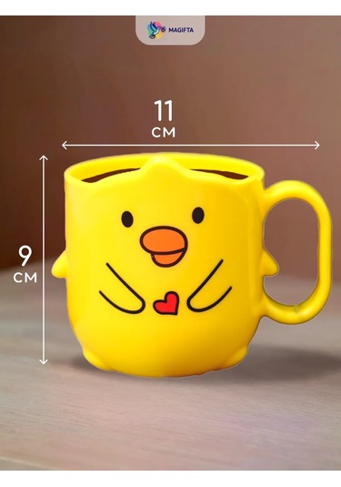 Magifta Plastik Çocuk Bardağı, Kız Ve Erkek Çocuklarına Hediye 188463940 Kırmızı