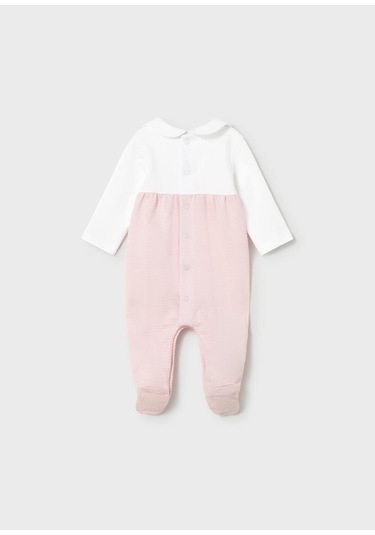 Mayoral Yenidoğan Kız Bebek İkili Tulum Set Pembe Pembe