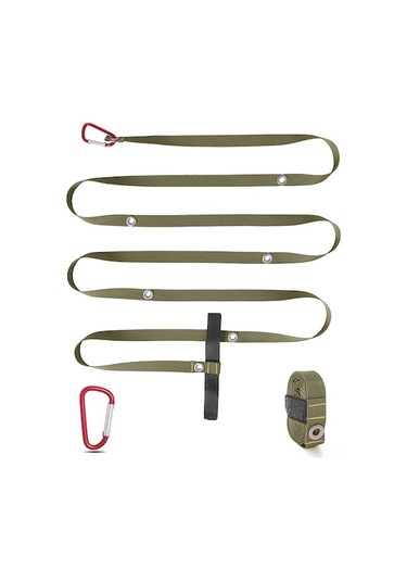 Novahub 3m Nylon String - Black/red/olive Green/brown Options - Olive Green, 3m Yüksek Kaliteli Çadır İpi - Siyah/kırmızı/ord. Yeşili/kahverengi Haki